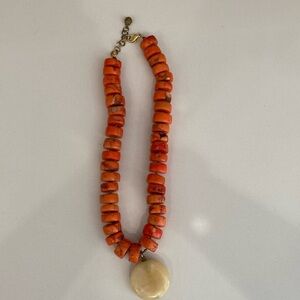 Coral Statement Necklace